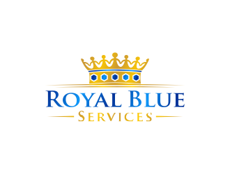 Royal Blue Services logo design by nandoxraf