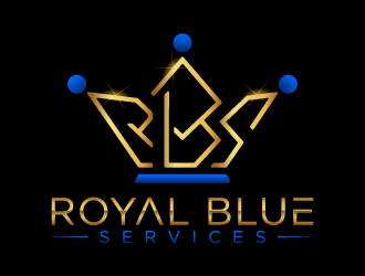 Royal Blue Services logo design by lestatic22