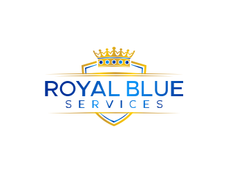 Royal Blue Services logo design by nandoxraf