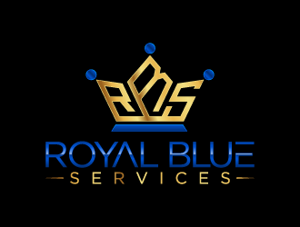 Royal Blue Services logo design by lestatic22
