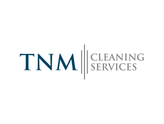 TNM Cleaning Services logo design by p0peye