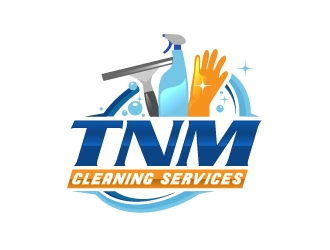 TNM Cleaning Services logo design by nexgen