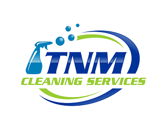 TNM Cleaning Services logo design by haze