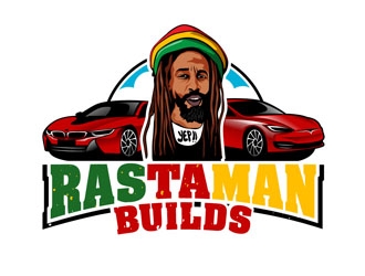 Rastaman Builds logo design by DreamLogoDesign