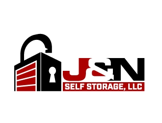 J&N SELF STORAGE, LLC logo design by jaize