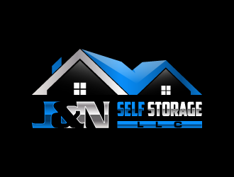J&N SELF STORAGE, LLC logo design by pencilhand
