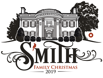 Smith Family Christmas 2019 logo design by coco