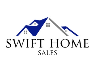 Swift Home Sales logo design by jetzu