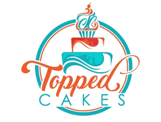 Topped Cakes logo design by dorijo