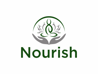 Nourish logo design by luckyprasetyo