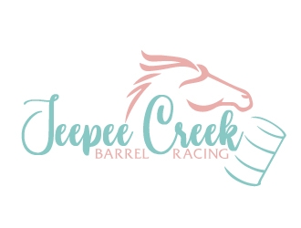 Teepee Creek Barrel Racing  logo design by AamirKhan