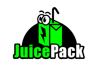Juice Pack logo design by BeDesign