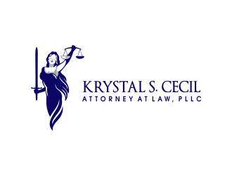 Krystal S. Cecil Attorney at Law, PLLC logo design by JessicaLopes
