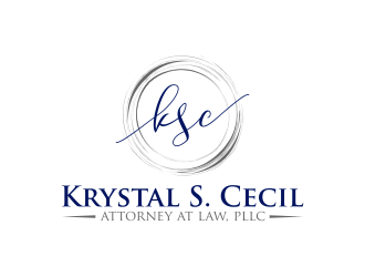 Krystal S. Cecil Attorney at Law, PLLC logo design by pakNton