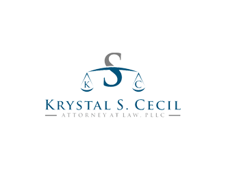 Krystal S. Cecil Attorney at Law, PLLC logo design by jancok