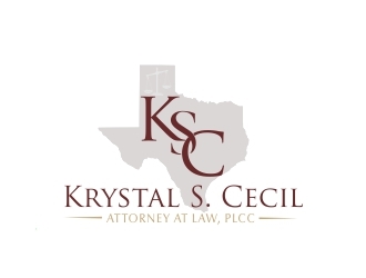 Krystal S. Cecil Attorney at Law, PLLC logo design by crearts