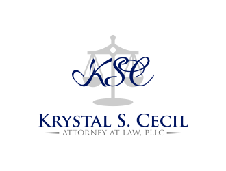 Krystal S. Cecil Attorney at Law, PLLC logo design by pakNton