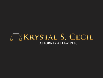 Krystal S. Cecil Attorney at Law, PLLC logo design by luckyprasetyo