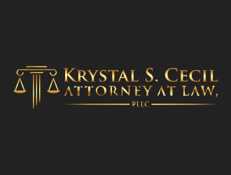 Krystal S. Cecil Attorney at Law, PLLC logo design by luckyprasetyo