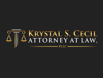 Krystal S. Cecil Attorney at Law, PLLC logo design by luckyprasetyo