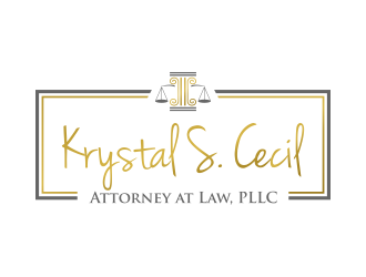 Krystal S. Cecil Attorney at Law, PLLC logo design by Purwoko21
