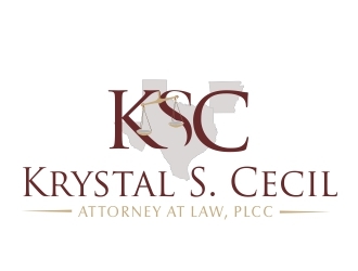 Krystal S. Cecil Attorney at Law, PLLC logo design by crearts
