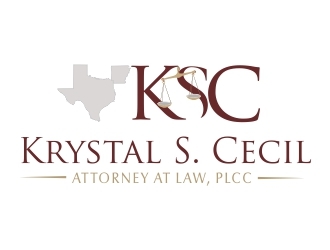 Krystal S. Cecil Attorney at Law, PLLC logo design by crearts
