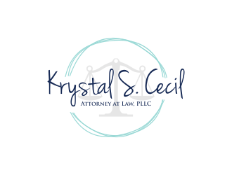 Krystal S. Cecil Attorney at Law, PLLC logo design by ammad