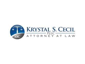 Krystal S. Cecil Attorney at Law, PLLC logo design by Lavina