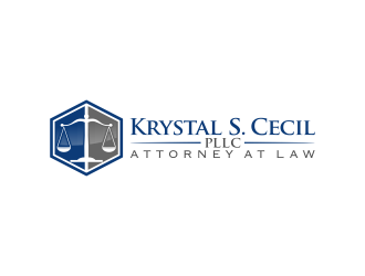 Krystal S. Cecil Attorney at Law, PLLC logo design by Lavina