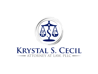 Krystal S. Cecil Attorney at Law, PLLC logo design by pakNton