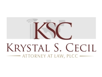 Krystal S. Cecil Attorney at Law, PLLC logo design by crearts