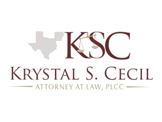 Krystal S. Cecil Attorney at Law, PLLC logo design by crearts
