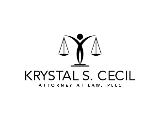 Krystal S. Cecil Attorney at Law, PLLC logo design by ellsa
