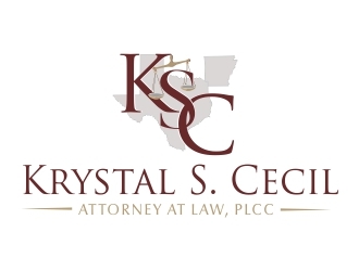 Krystal S. Cecil Attorney at Law, PLLC logo design by crearts