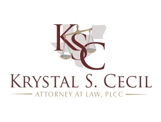 Krystal S. Cecil Attorney at Law, PLLC logo design by crearts