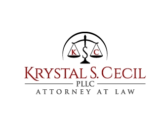 Krystal S. Cecil Attorney at Law, PLLC logo design by jaize