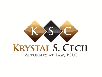 Krystal S. Cecil Attorney at Law, PLLC logo design by J0s3Ph