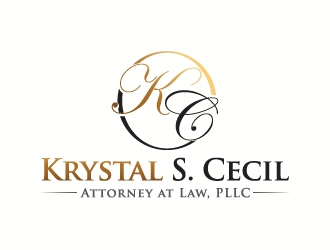 Krystal S. Cecil Attorney at Law, PLLC logo design by J0s3Ph