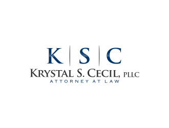 Krystal S. Cecil Attorney at Law, PLLC logo design by Lavina