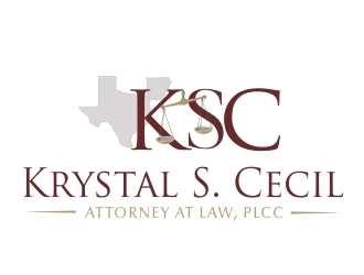 Krystal S. Cecil Attorney at Law, PLLC logo design by crearts