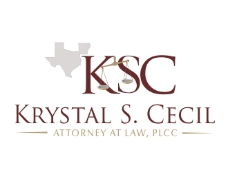 Krystal S. Cecil Attorney at Law, PLLC logo design by crearts