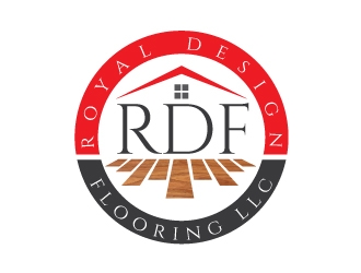 Royal Design Flooring LLC logo design by Upoops