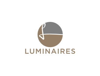 Luminaires logo design by Artomoro