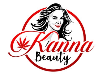 Kanna Beauty logo design by DreamLogoDesign