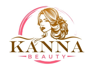 Kanna Beauty logo design by DreamLogoDesign