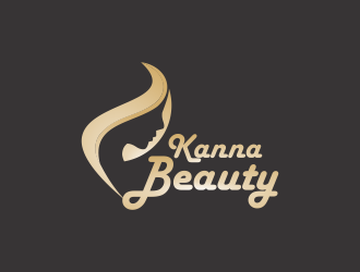 Kanna Beauty logo design by kanal