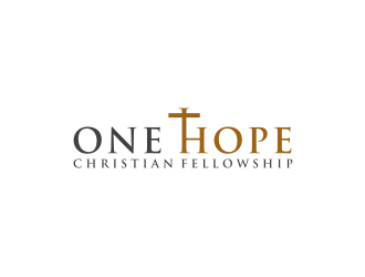One Hope Christian Fellowship logo design by Artomoro