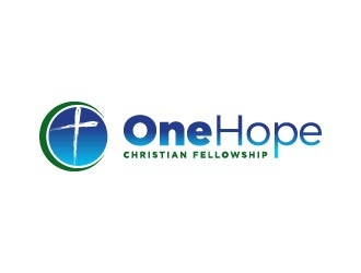 One Hope Christian Fellowship logo design by maserik