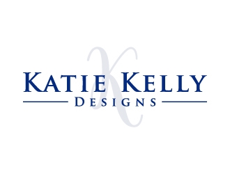 Katie Kelly Designs logo design by cybil